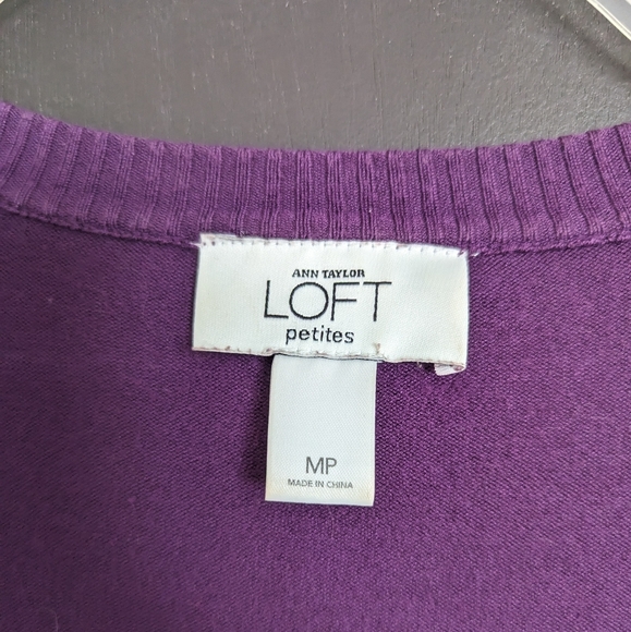 LOFT 3/4 Bell Sleeve Blouse - Picture 3 of 3
